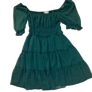 Emerald Green Dress